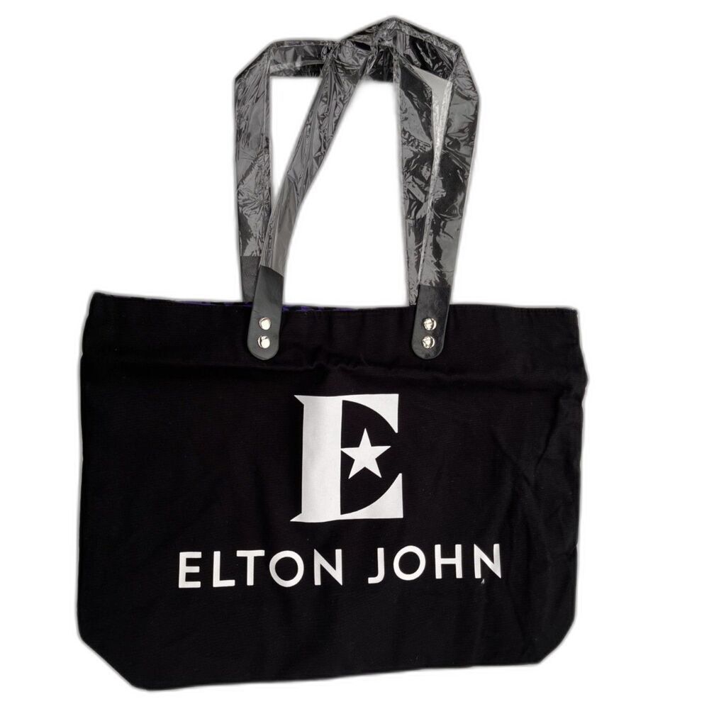 Elton John‎ Concert VIP Tote Exclusive Yellow Brick Road Tour Merch Collector
